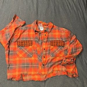 Cropped flannel